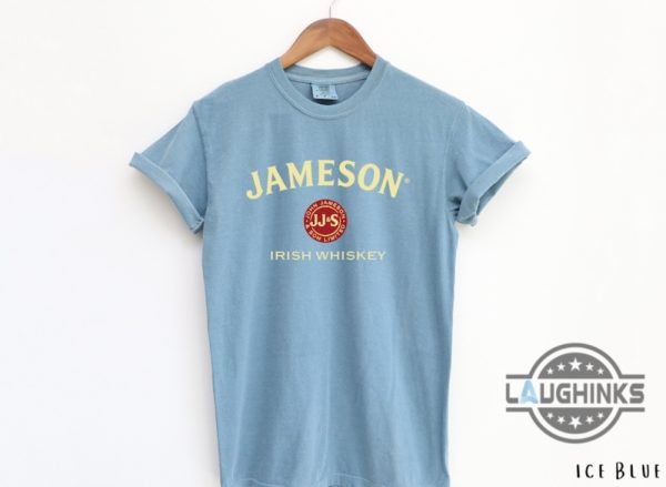 jameson tshirt sweatshirt hoodie mens womens jameson irish whiskey crewneck shirts alcoholic drinking cotton tee funny jamesons cocktails fan gift laughinks 4