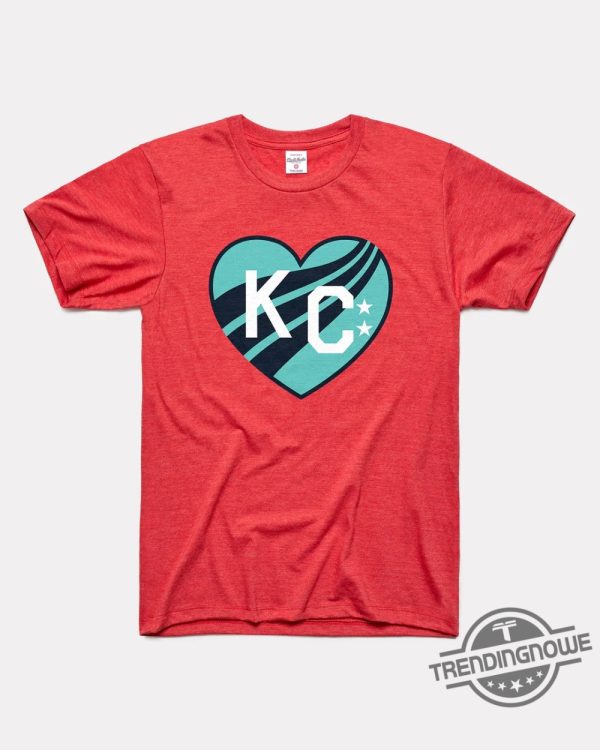 Kc Current Shirt Red Kc Current Kc Heart Crest Shirt trendingnowe 1