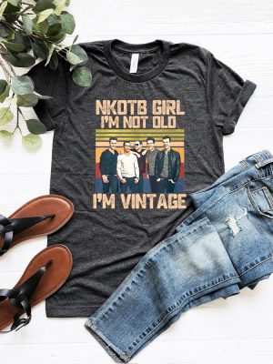 Nkotb Vintage Girl Shirt New Kids On The Block Tshirt Classic Rock Concert Tee Nkotb Concert Tshirt New Kids On The Block Shirt Unique revetee 3