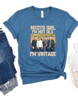 Nkotb Vintage Girl Shirt New Kids On The Block Tshirt Classic Rock Concert Tee Nkotb Concert Tshirt New Kids On The Block Shirt Unique revetee 5