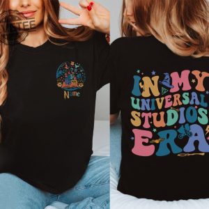 Personalized In My Universal Studios Era Shirt Disneyland Universal Studios Shirt Family Trip Vacation Shirt Universal Studios Shirt Unique revetee 3