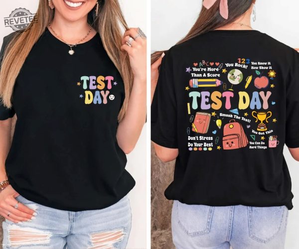 Teacher Test Day Shirt Teacher School Testing Day Sweatshirt You Are More Than Test Score State Testing Shirt Testing Coordinator Tee Unique revetee 2