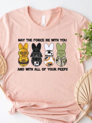 Star Wars Easter Peeps Shirt Star Wars Happy Easter Shirt Cute Star Wars Easter Shirt Easter Bunny Shirt Easter Bunny Ears Shirt Unique revetee 2