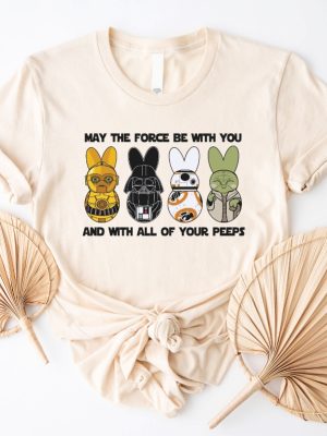 Star Wars Easter Peeps Shirt Star Wars Happy Easter Shirt Cute Star Wars Easter Shirt Easter Bunny Shirt Easter Bunny Ears Shirt Unique revetee 3