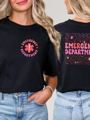 Emergency Department Shirt Back And Front Design Er Nurse Gift New Nurse Grad Gift Er Department Shirt Future Nurse Gift Er Nurse Unique revetee 2