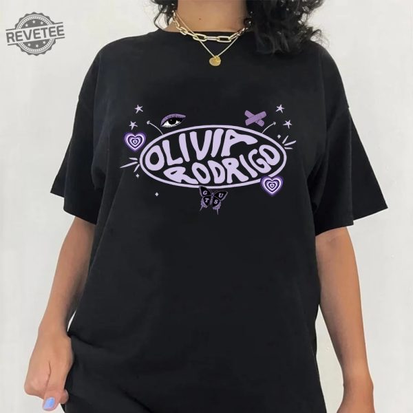 Olivia Rodrigo Guts Tour 2024 Tshirt Olivia Rodrigo Guts Tour 2024 Tshirt All Size S5xl Shirt For Summer S5xl Unique revetee 1