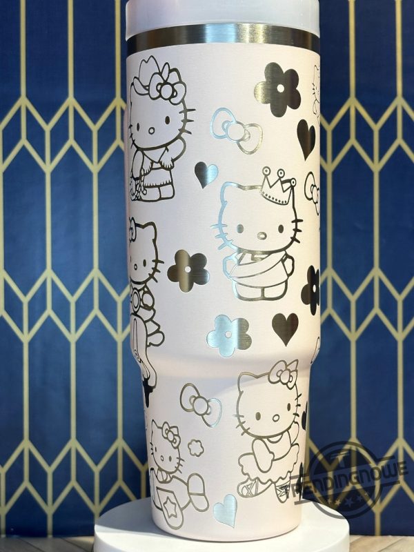 Hello Kitty Stanley Cup Engraved Stanley Tumbler Gift For Daughter trendingnowe 4