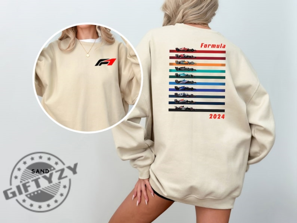 Racing Inspired Cars 2024 Shirt Heavy Blend Vegas Hoodie Formula Fan Pullover Sweatshirt Paddock Club Tshirt Formula Gift