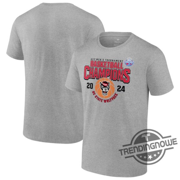 Acc Championship Shirt V2 Nc State Wolfpack Shirt Basketball Conference Tournament Champion T Shirt Gift For Fan trendingnowe 3