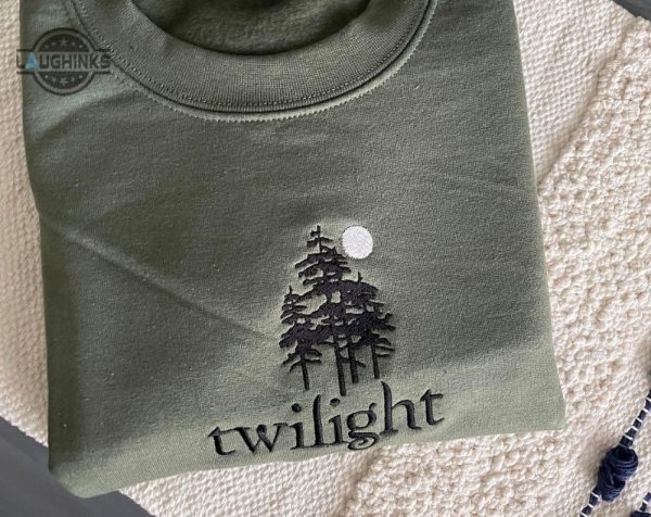 twilight embroidered sweater embroidery tshirt sweatshirt hoodie gift