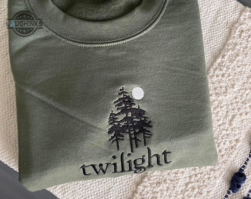 Twilight Embroidered Sweater Embroidery Tshirt Sweatshirt Hoodie Gift