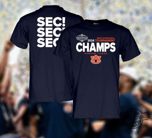 Auburn Sec Championship Shirt Auburn Basketball 2024 Sec Championship Shirt trendingnowe 2