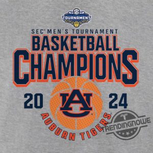 Auburn Sec Championship Shirt Auburn Tigers T Shirt Basketball Conference Tournament Champions Shirt trendingnowe 3