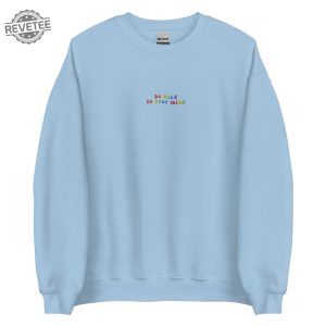 Mental Health Embroidered Sweatshirt Embroidered Crewneck Trendy Sweatshirt Preppy Sweatshirt Positive Sweatshirt Unique revetee 6