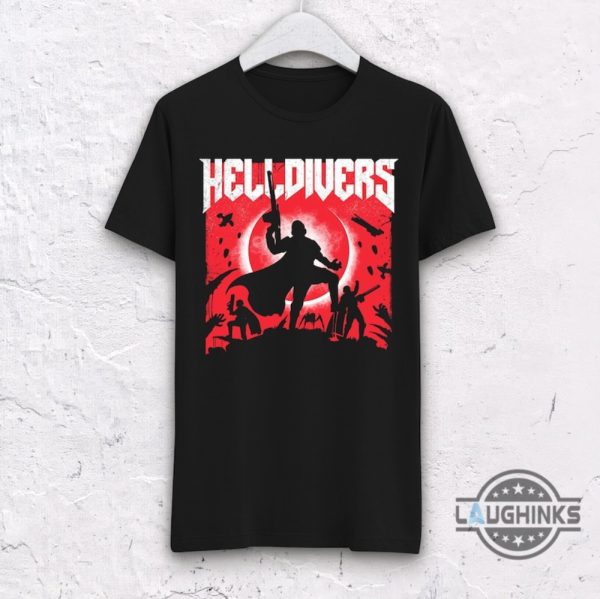 helldivers 2 shirt sweatshirt hoodie mens womens super citizen shirts helldivers 2 skull parody tee hell divers tshirt gift for gamers game lovers laughinks 5