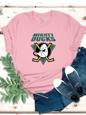 Mighty Ducks Old School Shirt Hockey 2000S Shirt Anaheim Mighty Ducks Tee Mighty Ducks Fan Shirt Unique revetee 4