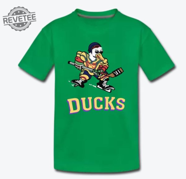 Mighty Ducks Shirt Design Mighty Ducks Sweatshirt Mighty Ducks Hoodie Mighty Ducks Long Sleeve Shirt Unique revetee 1