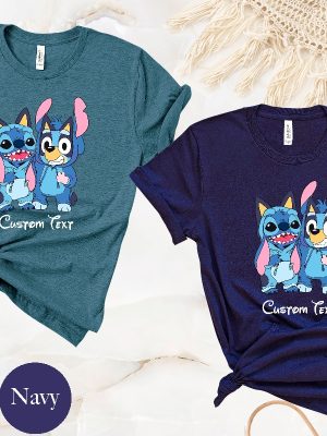 Disney Stich Blue Dog Shirt Disneyworld Stitch Shirt Funny Stitch Shirt Love Stitch Shirt Disney Kids Cartoon Shirt Unique revetee 6