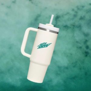 baja blast stanley cup dupe 40 oz mountain dew inspired stainless steel tumbler with handle lid and straw soft drink lovers gift mtn dew baja blast alcohol cups laughinks 2