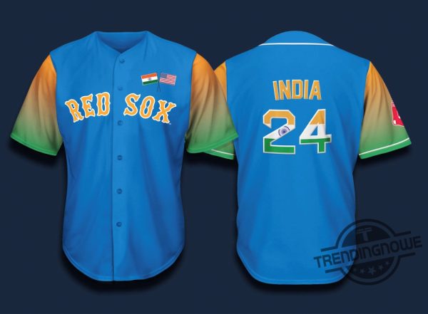Red Sox India Giveaway Jersey 2024 Red Sox India 2024 Giveaway Jersey Red Sox India Jersey 2024 Giveaway trendingnowe.com 1