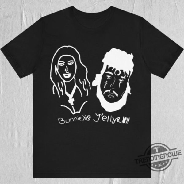 Bunnie Xo Shirt Drawing Bunnie Xo And Jelly Roll Shirt Bunnie Xo T Shirt trendingnowe.com 1