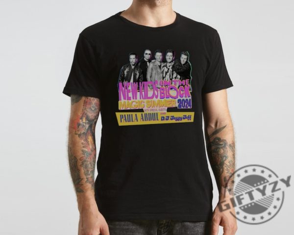 Nkotb Vintage Shirt New Kids On The Block Tshirt Classic Rock Concert Sweatshirt Nkotb 2024 Concert Hoodie New Kids On The Block Shirt giftyzy 2