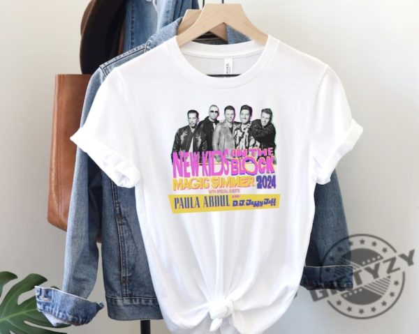 Nkotb Vintage Shirt New Kids On The Block Tshirt Classic Rock Concert Sweatshirt Nkotb 2024 Concert Hoodie New Kids On The Block Shirt giftyzy 4