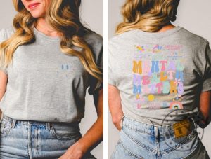 Mental Health Matters Shirt Mental Health Sweatshirt Women Inspirational Tshirt Trendy Hoodie Inspirational Gifts giftyzy 6