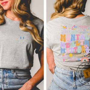 Mental Health Matters Shirt Mental Health Sweatshirt Women Inspirational Tshirt Trendy Hoodie Inspirational Gifts giftyzy 6