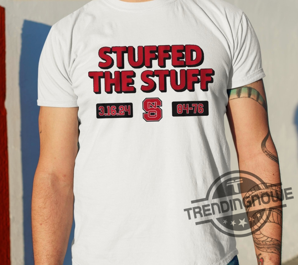 Nc State Basketball Stuffed The Stuff Shirt
