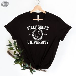 Silly Goose University Crewneck Sweatshirt Unisex Silly Goose University Shirt Silly Goose Sweater Silly Goose Gif Unique revetee 2