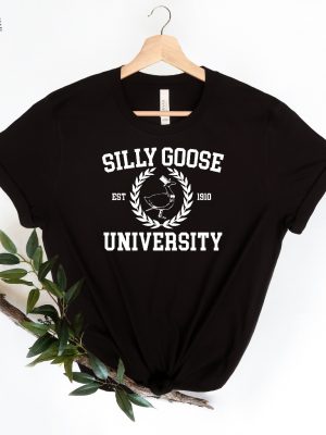 Silly Goose University Crewneck Sweatshirt Unisex Silly Goose University Shirt Silly Goose Sweater Silly Goose Gif Unique revetee 2