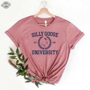 Silly Goose University Crewneck Sweatshirt Unisex Silly Goose University Shirt Silly Goose Sweater Silly Goose Gif Unique revetee 3