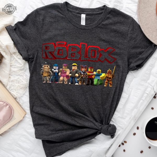 Personalized Roblox Birthday Boy Shirt Family Birthday Tees Bday Family Matching Video Game Birthday Theme Unique revetee 2