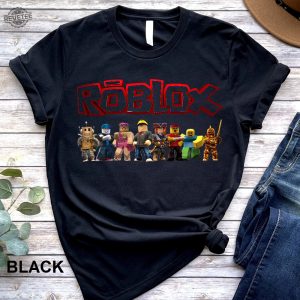 Personalized Roblox Birthday Boy Shirt Family Birthday Tees Bday Family Matching Video Game Birthday Theme Unique revetee 3