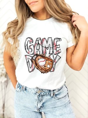 Baseball Shirt Baseball Game Day Shirt For Women Baseball Mom Shirt Tis The Season Baseball Shirt Baseball Dad Shirt Unique revetee 5