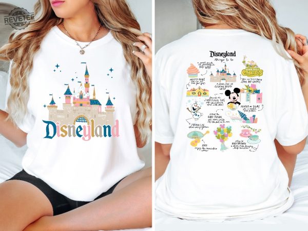 Disney Things To Do Shirt Disneyland Shirt Disney Trip Shirts Family Shirt Disney Retro Shirt My Disney Experience Unique revetee 1