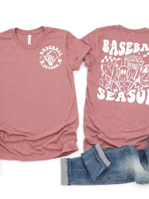 Baseball Skeleton Shirt Season Baseball Shirt Baseball Lover Gift Baseball Shirt Baseball Team Shirt Season Shirt Unique revetee 4