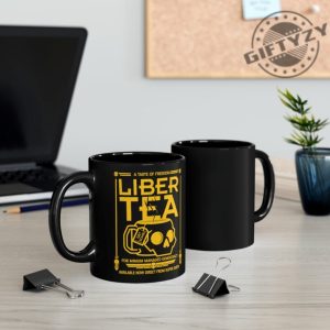 Libertea Helldivers 2 Mug Morning Cup Of Libertea Helldivers Taste Democracy Mug And Apparel giftyzy 4