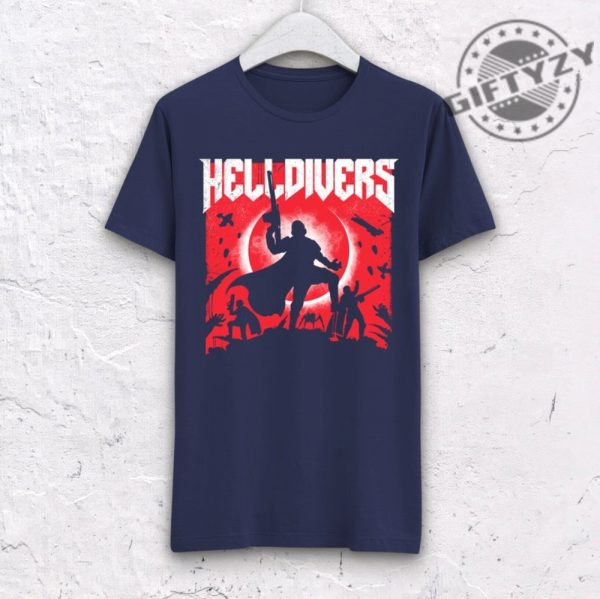 Helldivers 2 Skull Shirt Helldivers 2 Tshirt Helldivers 2 Hoodie Parody Sweatshirt Unisex Mens Womens Helldivers 2 Shirt giftyzy 3