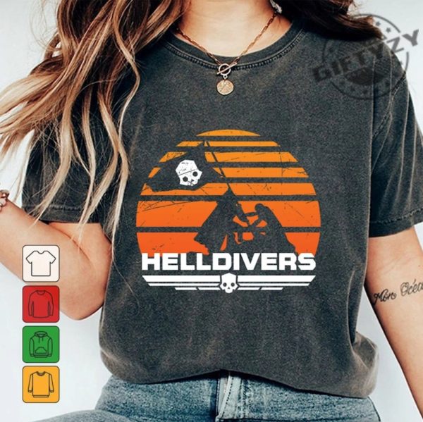 Helldivers Shirt Helldivers Super Earth Tshirt Helldivers 2 Hoodie Helldivers Sweatshirt Helldivers 2 Shirt giftyzy 1