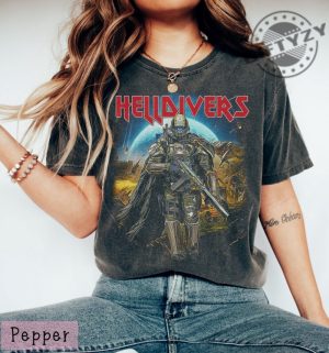 Helldivers 2 Skull Shirt Helldivers 2 Tshirt Helldivers 2 Hoodie Unisex Sweatshirt Helldivers 2 Shirt giftyzy 2