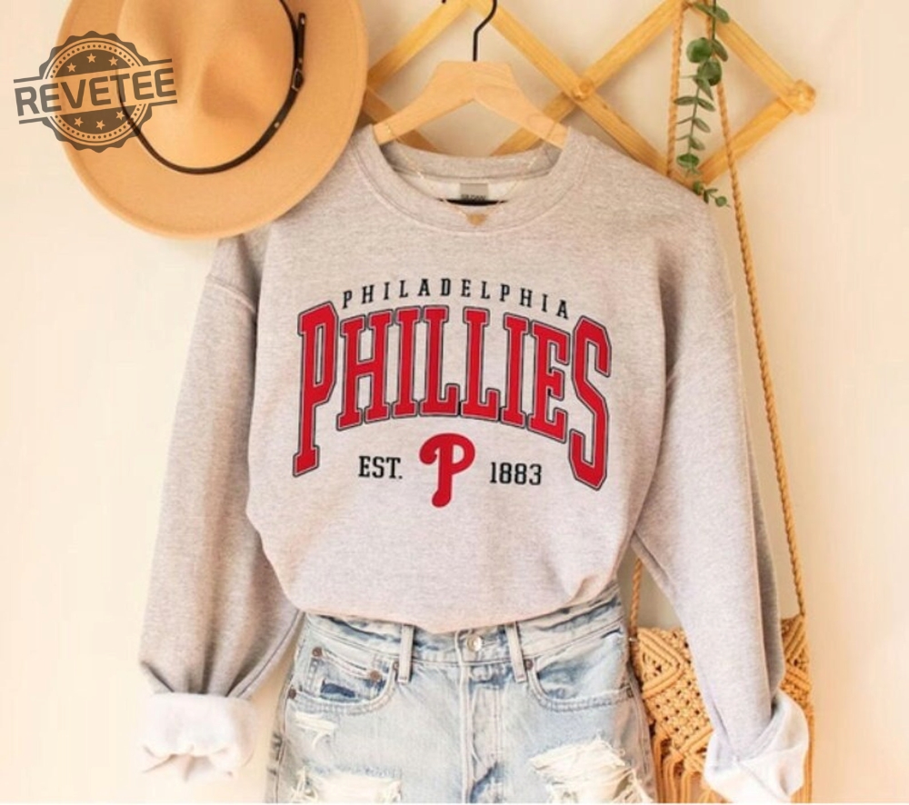 Vintage Phillies Baseball Sweatshirt Philadelphia Baseball Vintage Sweatshirt Retro Phillies Shirt Phillies Fan Sweatshirt Unique