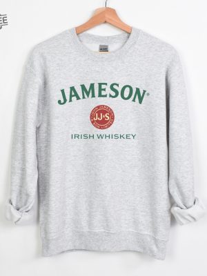 Jameson Crewneck Sweater Funny Drinking Sweatshirt Jameson Irish Whiskey Crewneck Whiskey Alcoholic Unique revetee 2