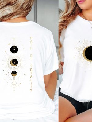 Total Solar Eclipse Shirt Path Of Totality Shirt Countdown To Totality Celestial Shirt Astronomy Sun Shirt Unique revetee 2