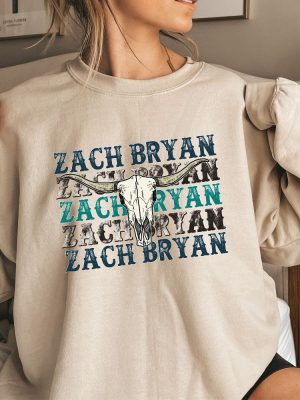 Zach Bryan Bullhead Sweatshirt Zach Bryan Country Music Shirt Zach Bryan Shirt Zach Bryan Cowgirls Shirt Unique revetee 2