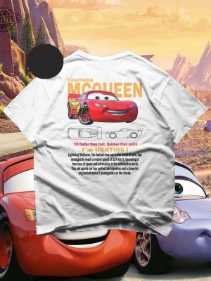 Limited Mcqueen Shirt Lightning Mcqueen Fan Tee Cars Movie Tee Mcqueen And Sally Shirt Vintage Car Tee Sally Tee Unique revetee 2