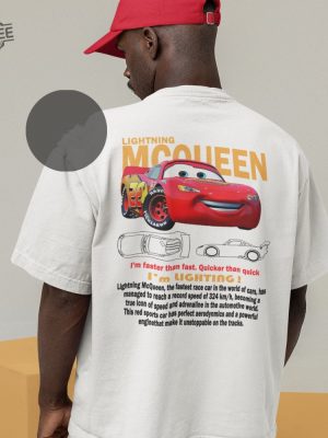 Limited Mcqueen Shirt Lightning Mcqueen Fan Tee Cars Movie Tee Mcqueen And Sally Shirt Vintage Car Tee Sally Tee Unique revetee 3