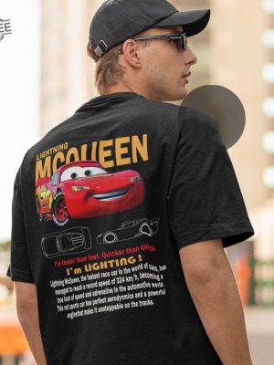 Limited Mcqueen Shirt Lightning Mcqueen Fan Tee Cars Movie Tee Mcqueen And Sally Shirt Vintage Car Tee Sally Tee Unique revetee 4