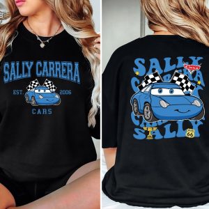 Sally Carrera Cars On The Road Shirt Disneyland Cars Movie Sweatshirt Cars Sally Carrera Tee Radiator Spring Shirt Unique revetee 3